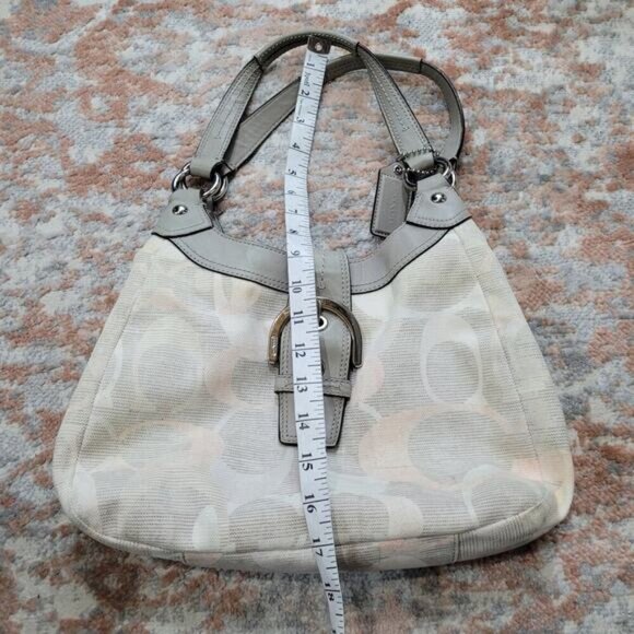 Coach‎ Soho Optic Lynn Multicolor Shoulder Bag Hobo - Picture 9 of 11